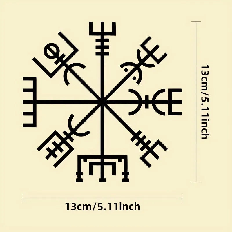 13x13cm vegetarian car body sticker made from vinyl material for vehicle windows or notebooks