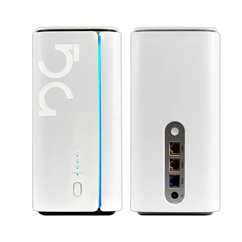 Compact 4G CPE wireless router measuring 51x30mm converting mobile signals to wired and wireless networks