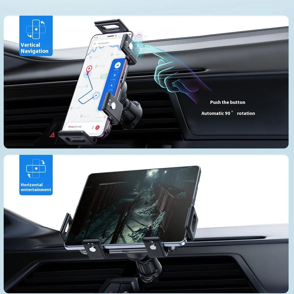 Alloy car wireless charger phone holder, universal fit, S20A S20B and S20A dedicated edition colours