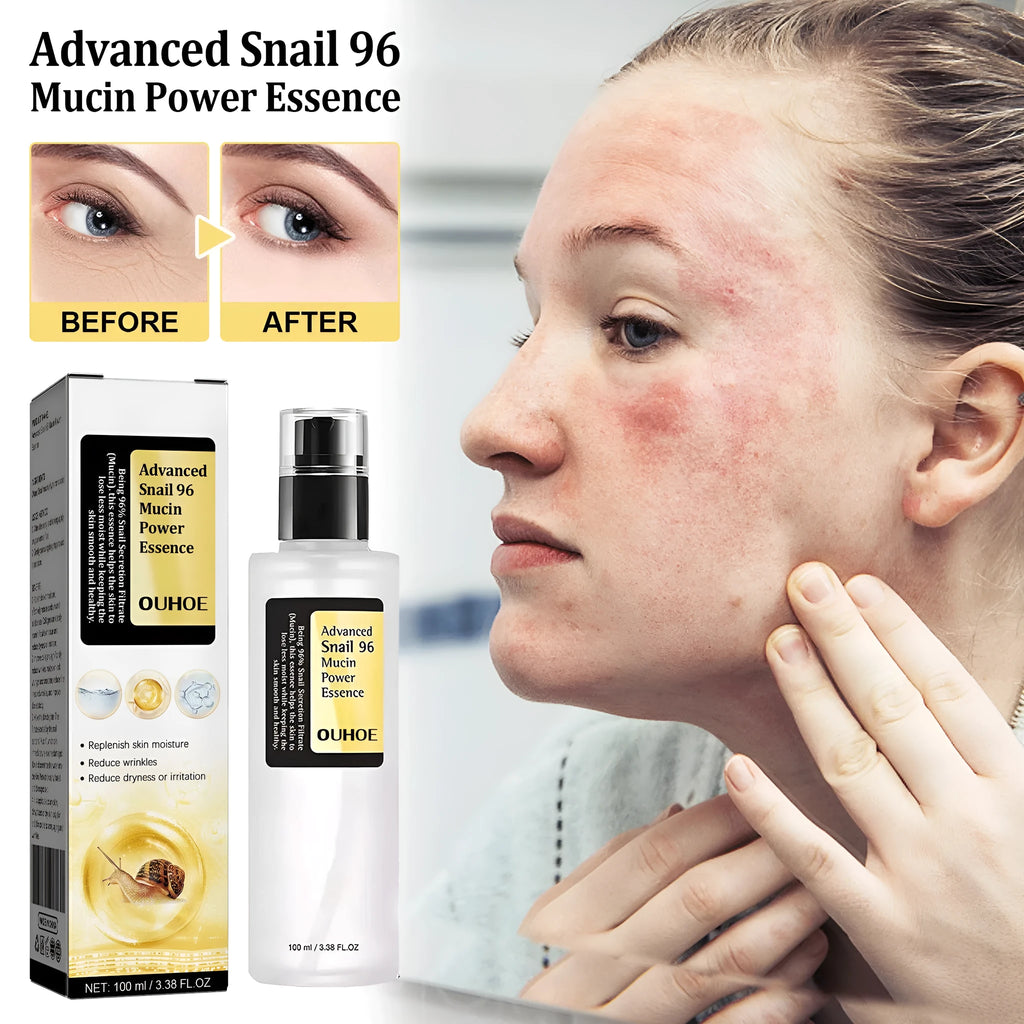 100ml bottle of Snail Serum Collagen Facial Serum for hydrating and brightening skin.