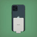 Mini external battery charger 5000mAh back clip battery 90mm x 61mm x 9mm in black white blue pink red