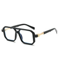 Retro double beam pilot catwalk style luxury sunglasses in various frame and lens colour combinations