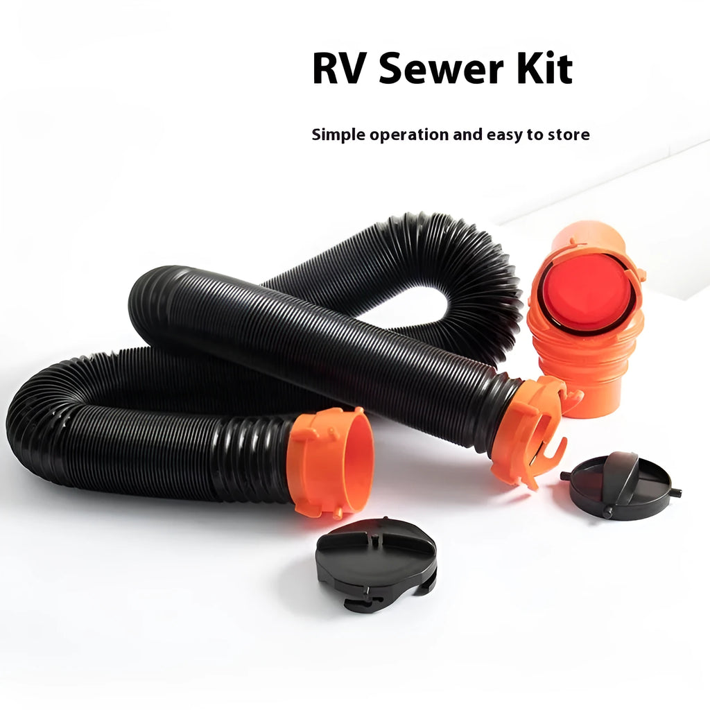90-degree grey sewage hose elbow joint for caravan and marine wastewater drainage