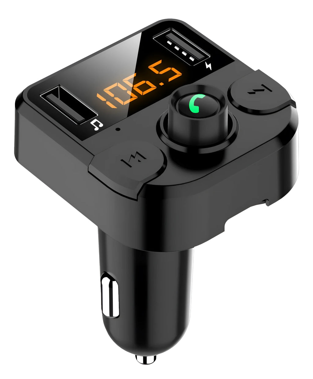 BT36B black car MP3 Bluetooth player with FM radio function for cigarette lighter power supply