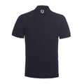 Plus size men's short sleeve polo shirt in solid colour with lapel collar