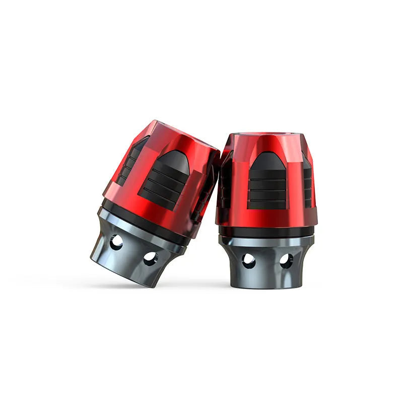 Aluminium alloy fork cup pair in anodised colours for electric car and motorcycle front axle