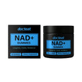 Green super food soft candy gummies with NAD and nicotinamide nucleoside in container with 30 count