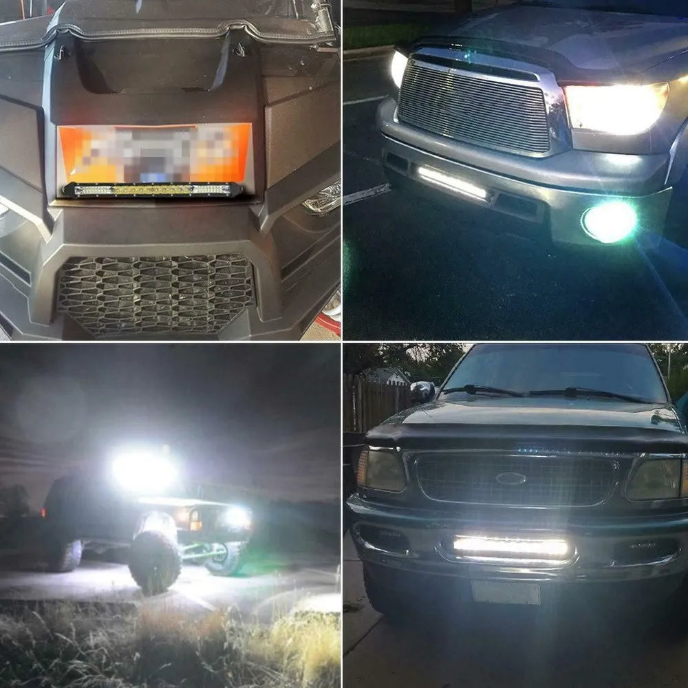 Ultra-thin aluminium alloy LED light strip for Model TY vehicle roof or bumper mounting