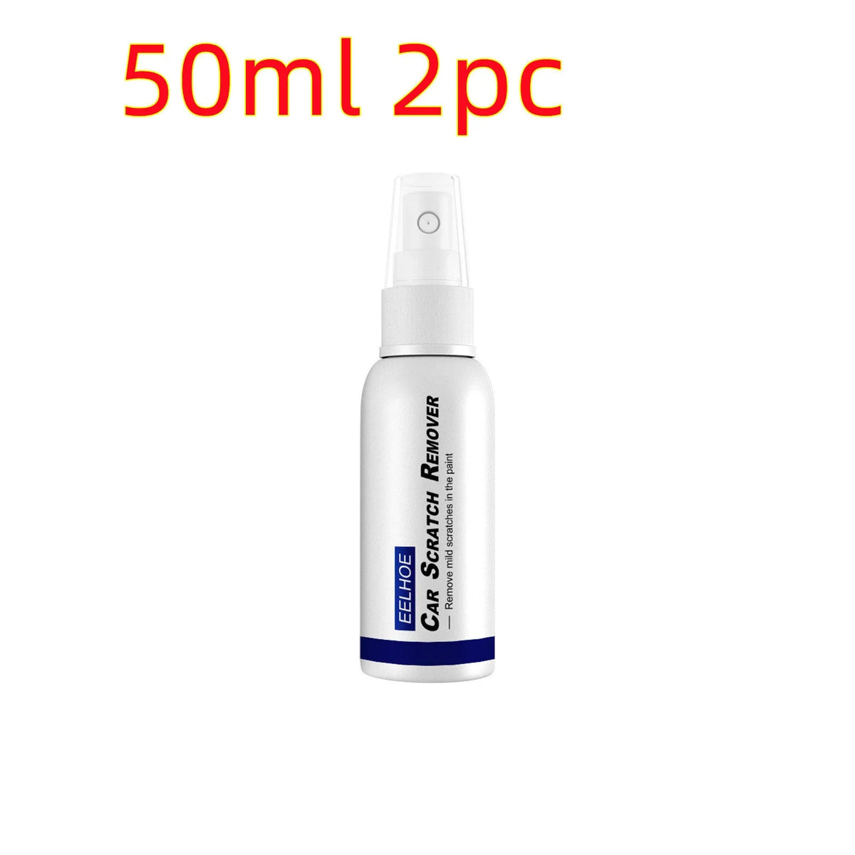 Car scratch repair spray can for DIY automotive paint scratch removal and sealing.