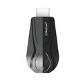 Black wireless screen player with HDMI port for smartphone content sharing