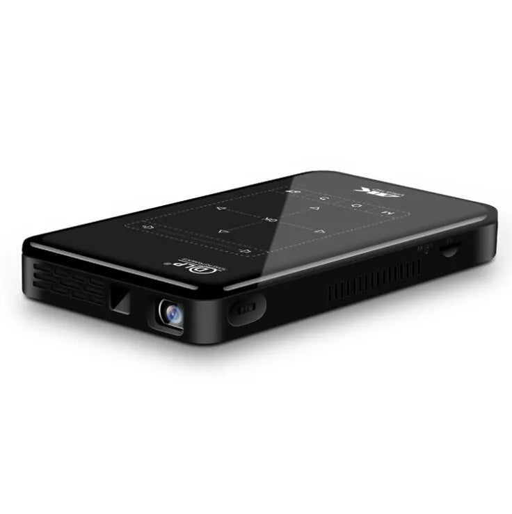 P09B second generation DLP mini projector with 16GB storage and auto keystone correction