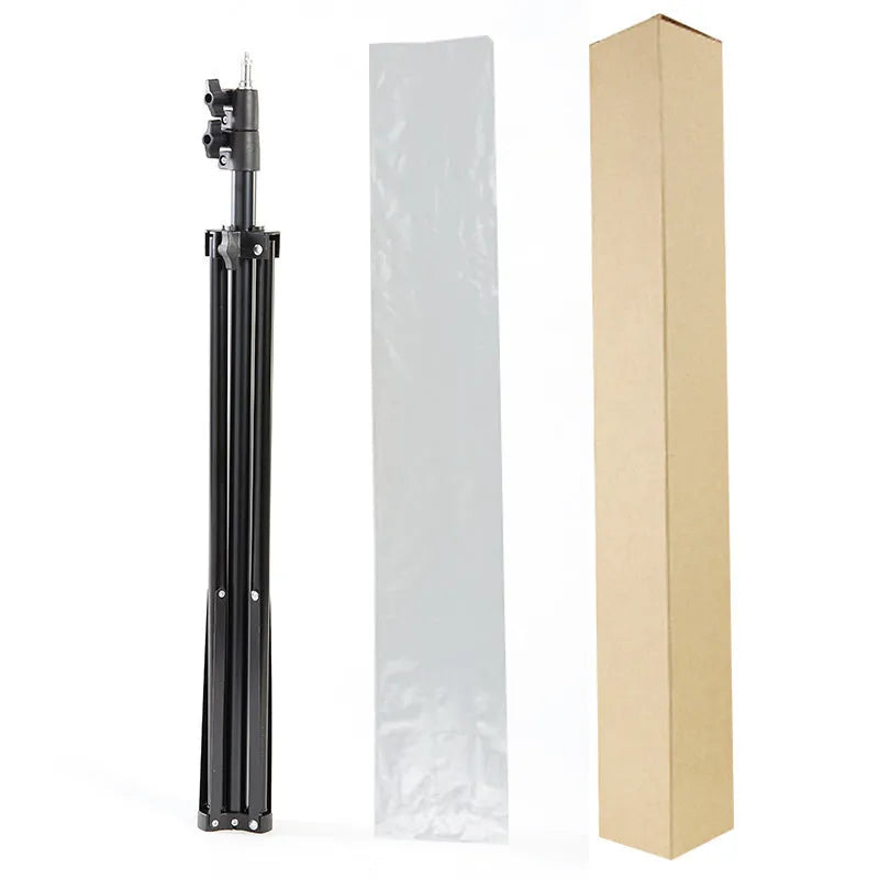 Telescopic metal iron fill light bracket for live streaming and photography, available in various lengths