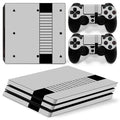 PS4 Pro sticker decal wrap with five style options for game machine console