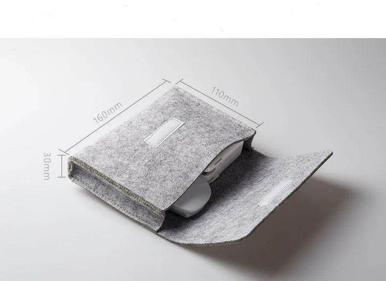 Waterproof wearable computer power pack hand bag with plush material, multiple compartments, black or grey, 11 to 15 inch and 16x11cm