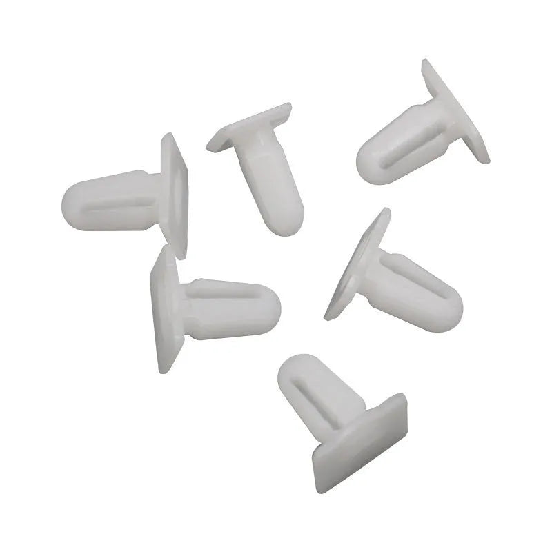 Black PA66 plastic automotive glue nails type D318 in pack of 60 pieces