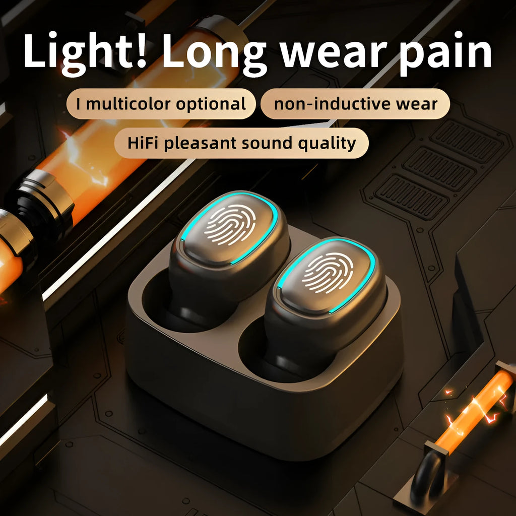 Wireless Bluetooth headset private model TWS earbuds, Bluetooth 5.3, 10m range, stereo in-ear, blue pink black