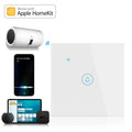 Smart water heater switch 4000W Wi-Fi timer APP voice touch control 86x86mm EU standard white black gold