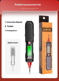 Digital voltage measuring pen with LCD display for 12V to 300V testing