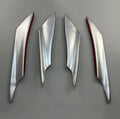 Carbon fibre pattern ABS plastic car bumper blade or front lip spoiler kit
