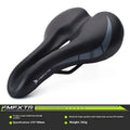 Bicycle seat cushion with hollow design measuring 270mm by 180mm for bike saddle comfort