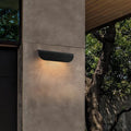 Waterproof outdoor wall lamp 300 x 80 x 60 mm, 10W, sand black or sand white, for villa door head