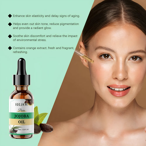 100ml organic jojoba oil bottle for facial moisturising and firming