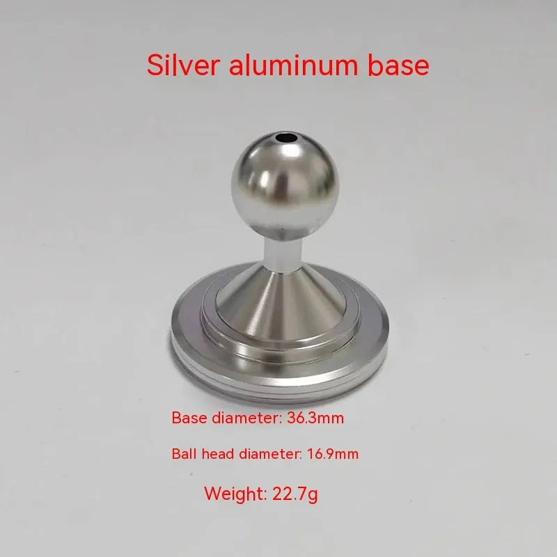 Aluminium alloy instrument panel mounting accessories in black or silver finish