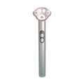 Pink gradient cat's paw shaped eye massager with micro-current vibration and colour light therapy.