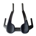 Black carbon fibre TT handlebar showing 10 degree angle option with 31.8mm clamp area visible