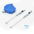 Motorcycle labour-saving clutch modification kit with aluminium alloy box and handle in multiple colour options