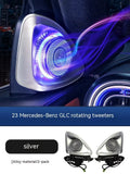 Mercedes-Benz GLC X254 speaker grilles with rotating tweeter design