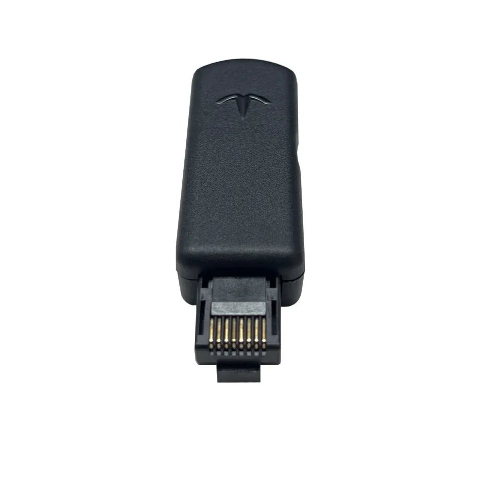 Black JB Tool USB adapter with aluminum alloy construction for PlayStation firmware management.