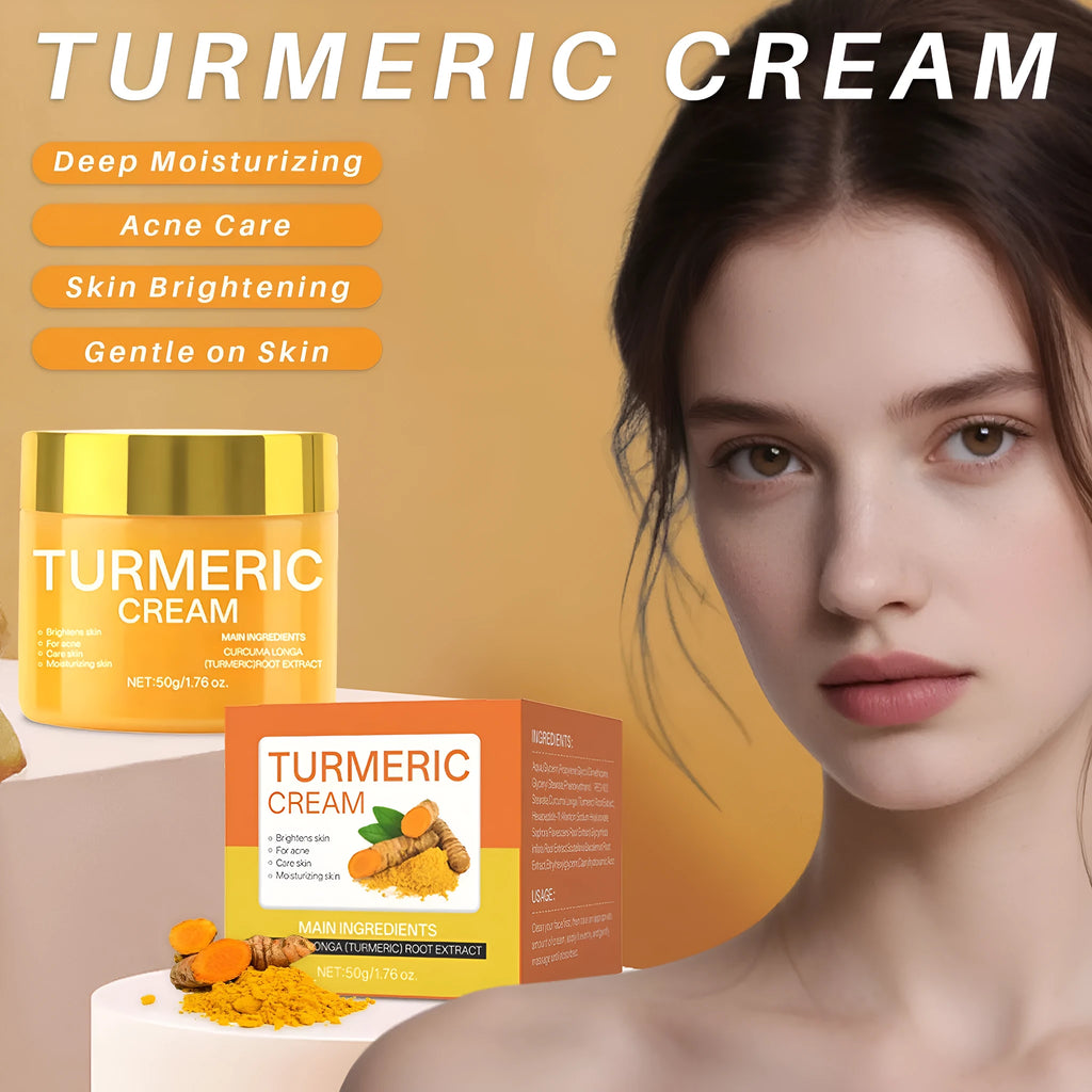 50g brightening moisturising cream jar with hydrating nourishing formula