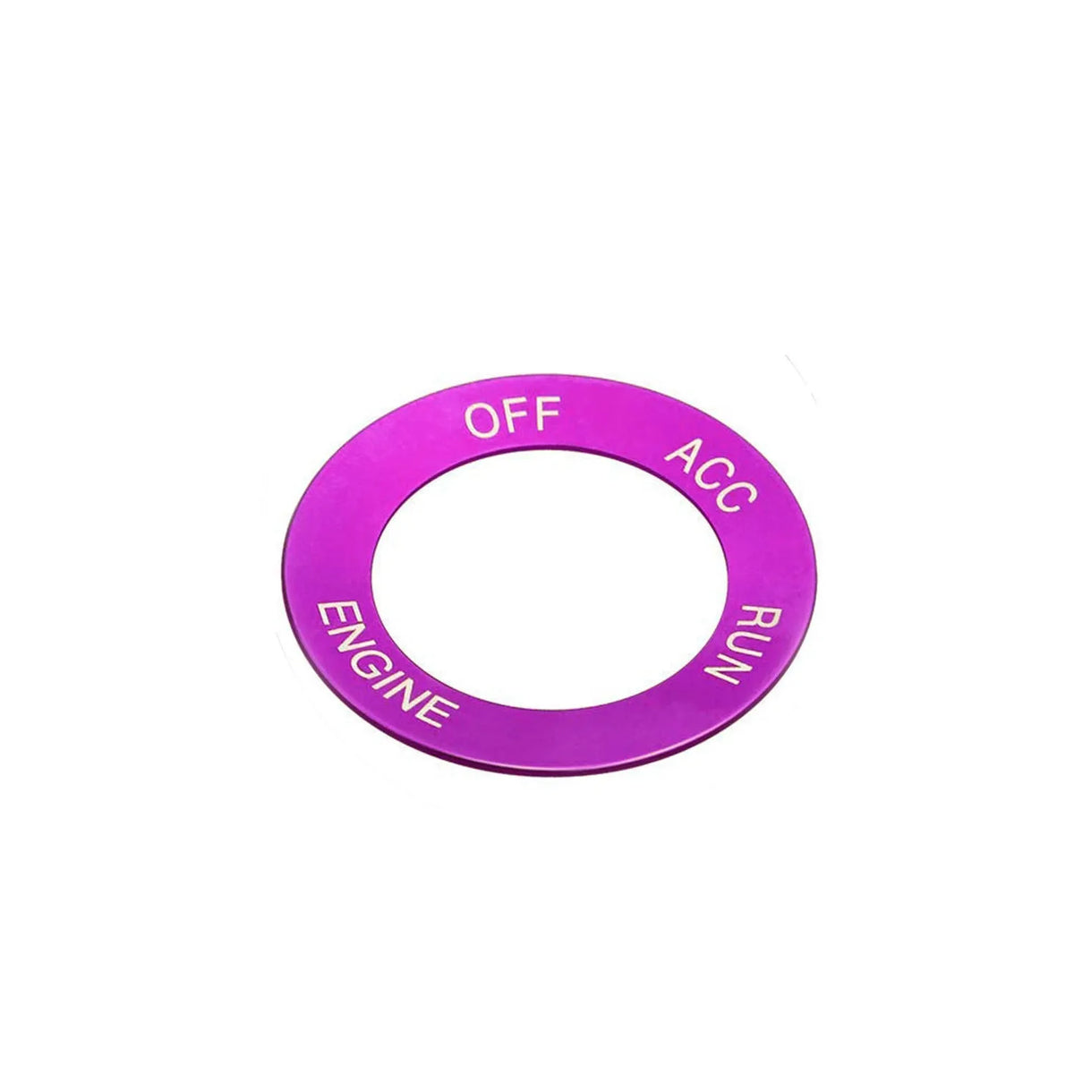 Aluminium alloy air conditioning knob decorative ring for Dodge Challenger and Grand Cherokee interior.