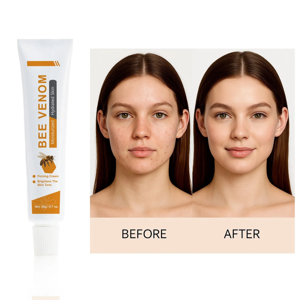 BEE Facial Neck Care Cream in a 20g jar with specification FP-A024