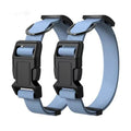 Nylon dog and cat collar in black with buckle closure size S for small pets 1 to 3 kg