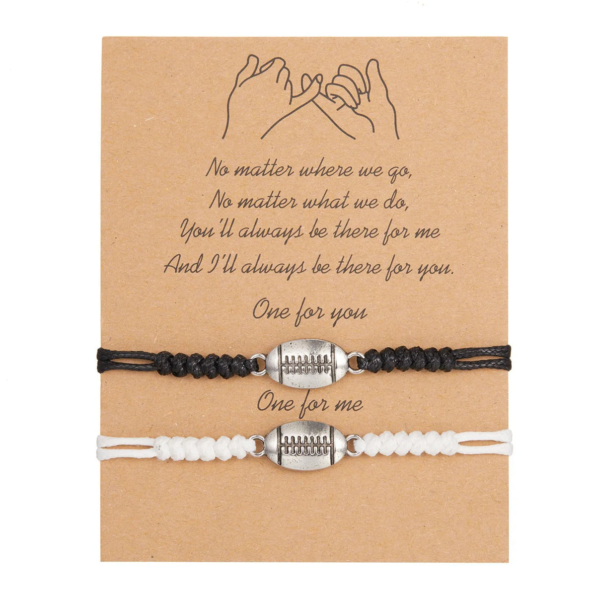 Black white mixed colour alloy couple bracelet with geometric square design for basketball football rugby volleyball or tennis fans
