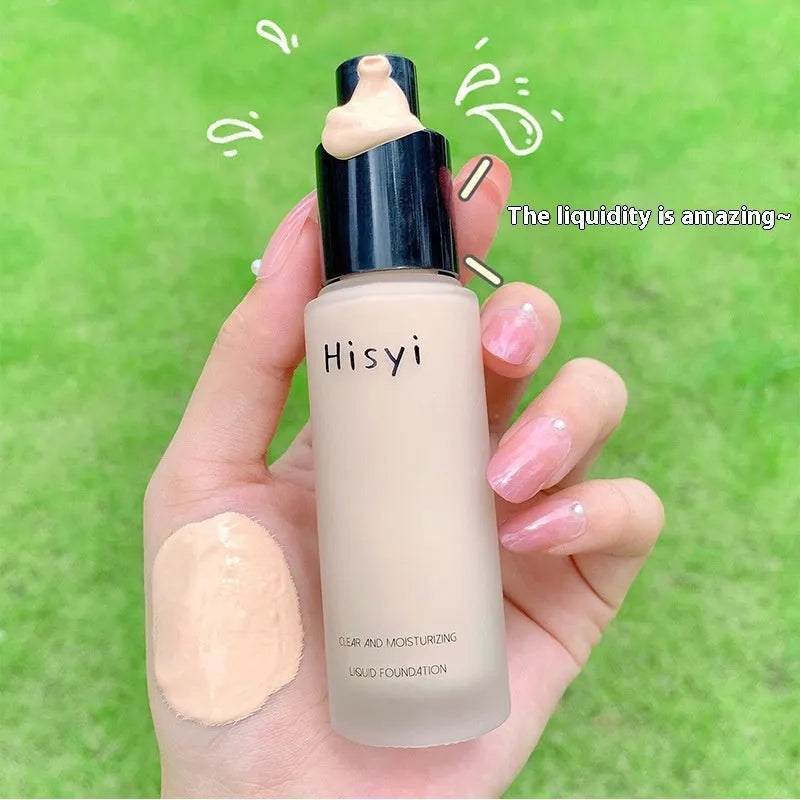 Lightweight liquid foundation 30ml bottle for neutral skin, concealing moisturising BB cream in three shades