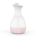 White ultrasonic aromatherapy diffuser with colourful night light and 200ml water tank