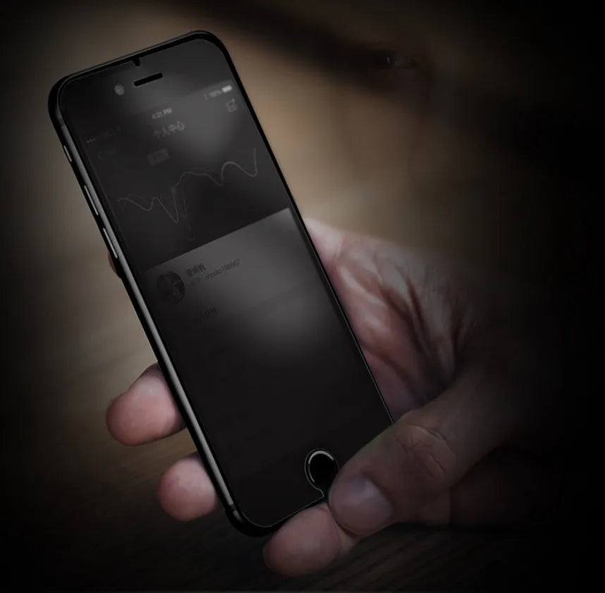 Tempered glass privacy screen protector for iPhone XS Max and other Apple iPhone models