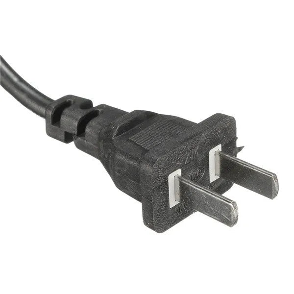 72V20AH electric car charger with DC72V output and 2.5A charging current in Black