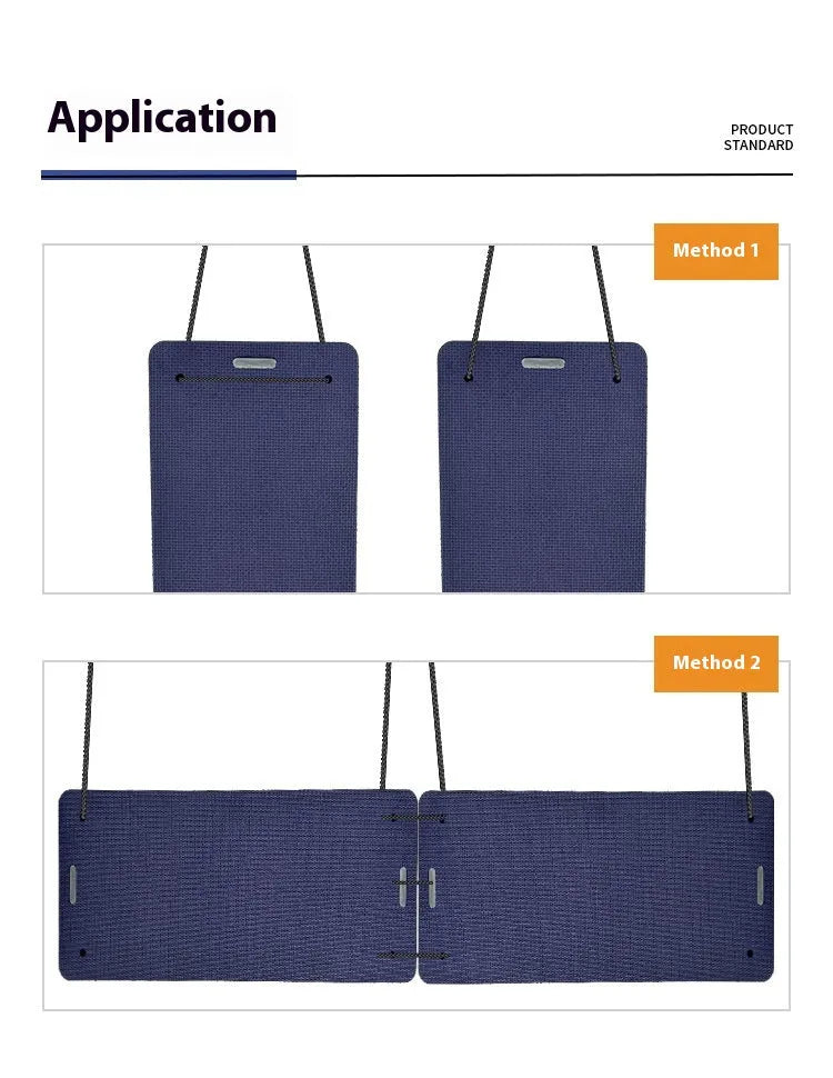 Blue and grey EVA marine bumper fenders for boat collision protection