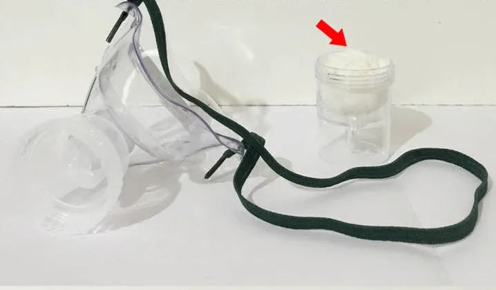 Soft rubber mask fitting aid for surgical and disposable A-type face masks