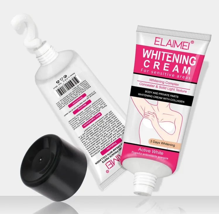 His Majesty Whitening Cream 60 g/ml adult body cream tube from the whitening and moisturizing series