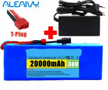 36V lithium battery pack 10S4P with outgoing cable terminal for electric scooter consumer electronics
