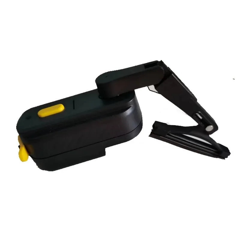 Black 800mA smart helmet wiper motor with 65mm blade for motorcycle helmets