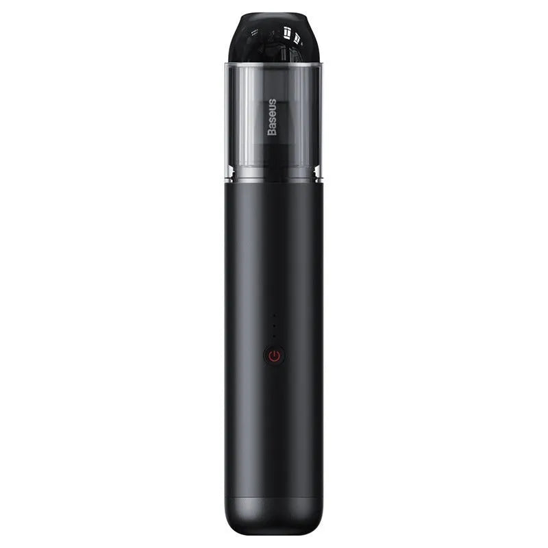 BASEUS A3 black cordless car vacuum cleaner with slender cylindrical design