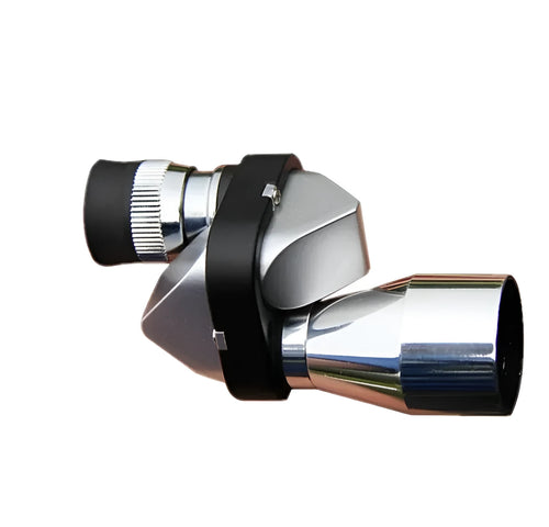 Compact aluminium alloy monocular telescope with foldable rubber eyecup and canvas carrying case