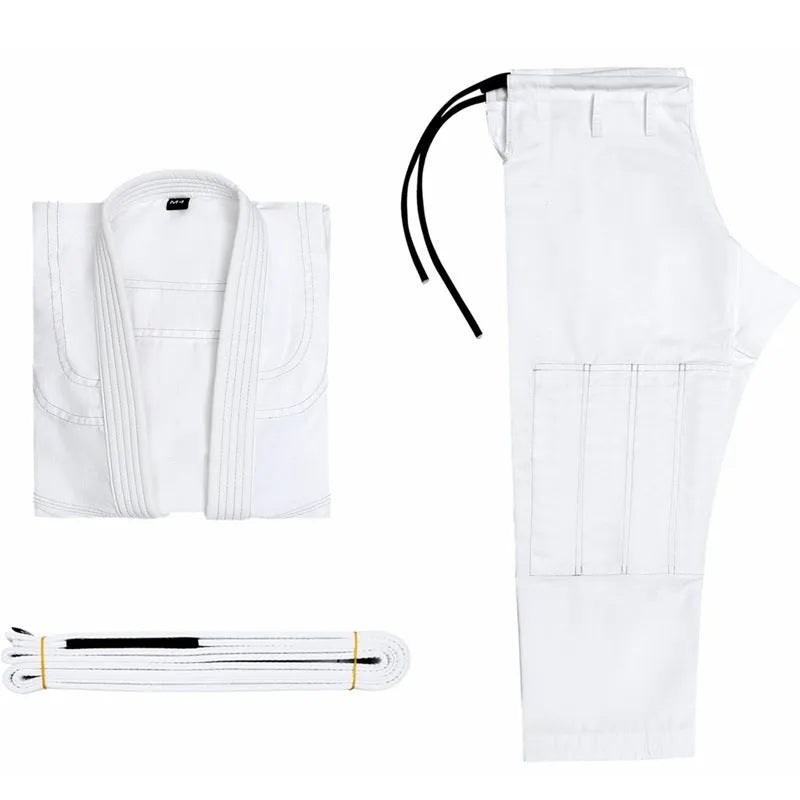 Brazilian Jiu-jitsu cotton blend training clothing set in multiple colours