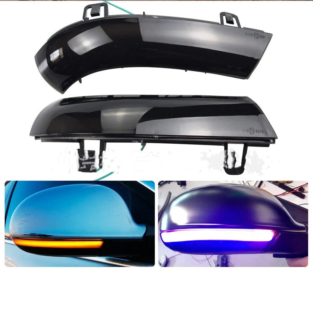 Volkswagen Golf MK5 running water dynamic turn signal light in ABS plastic